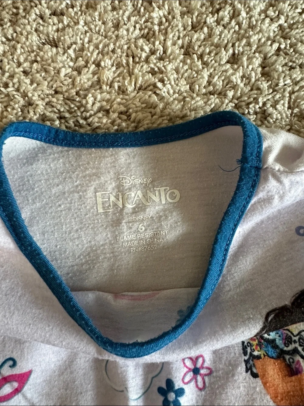 Disney Girls Mirabel and Wish pajama sets